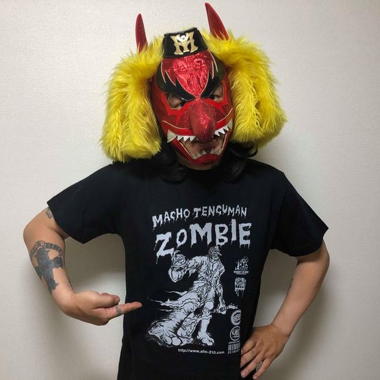マッチョゾンビTシャツ